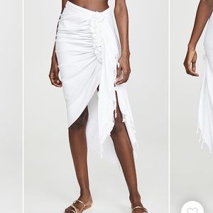 Just BEE Queen Tulum White Skirt